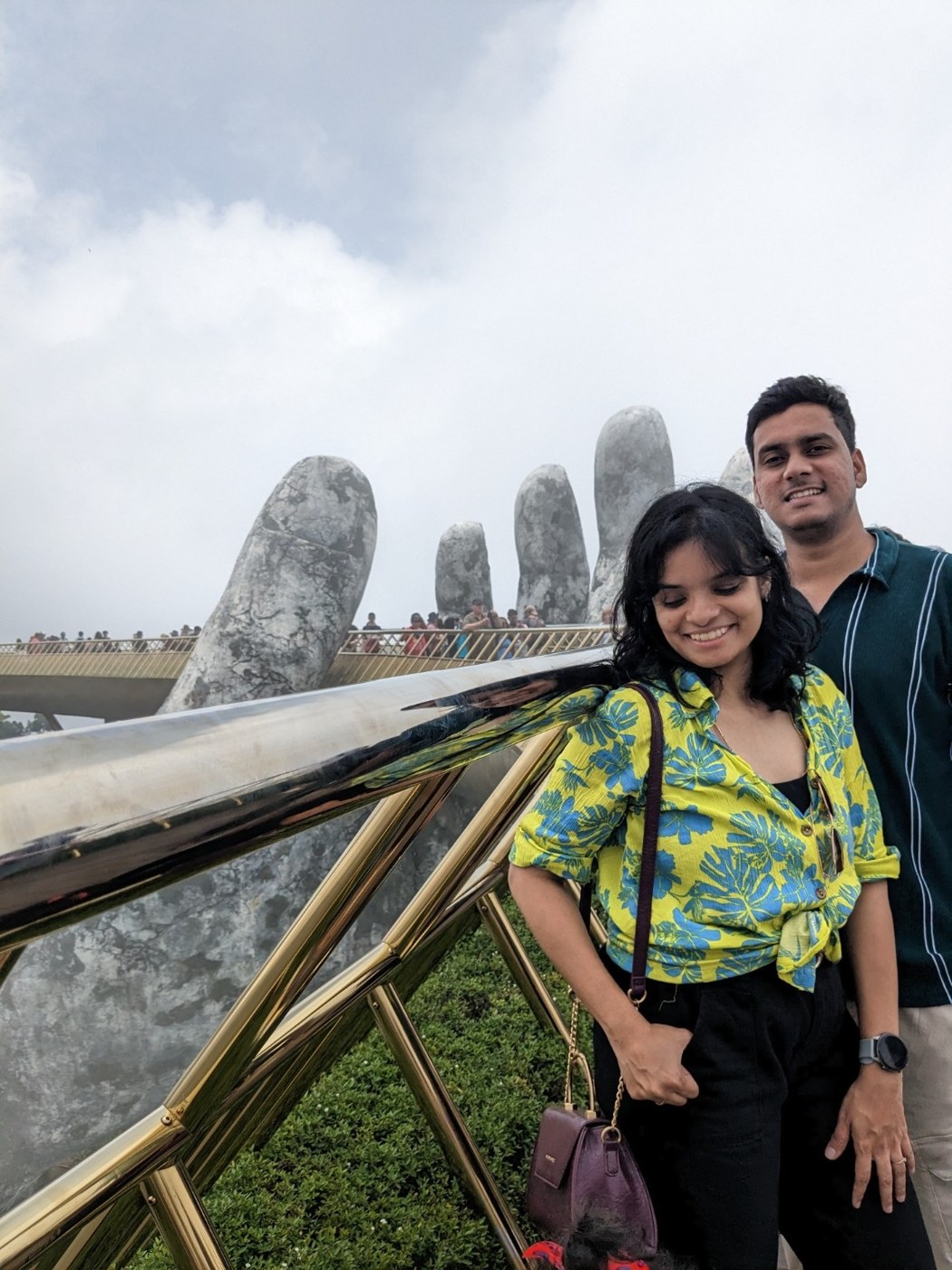 Golden Bridge at Ba Na Hills