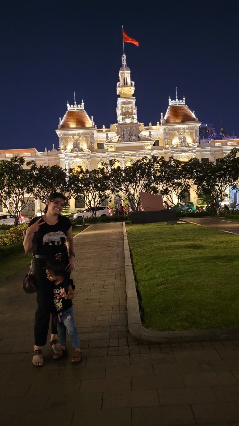 Ho Chi Minh City at night