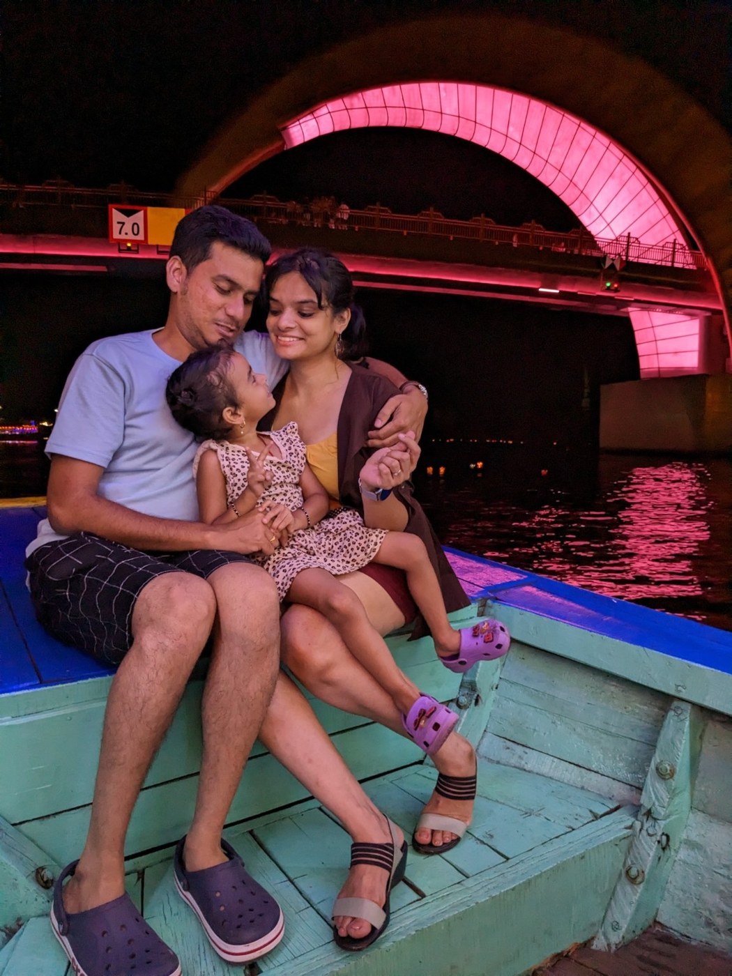 An evening boat ride in Hoi An